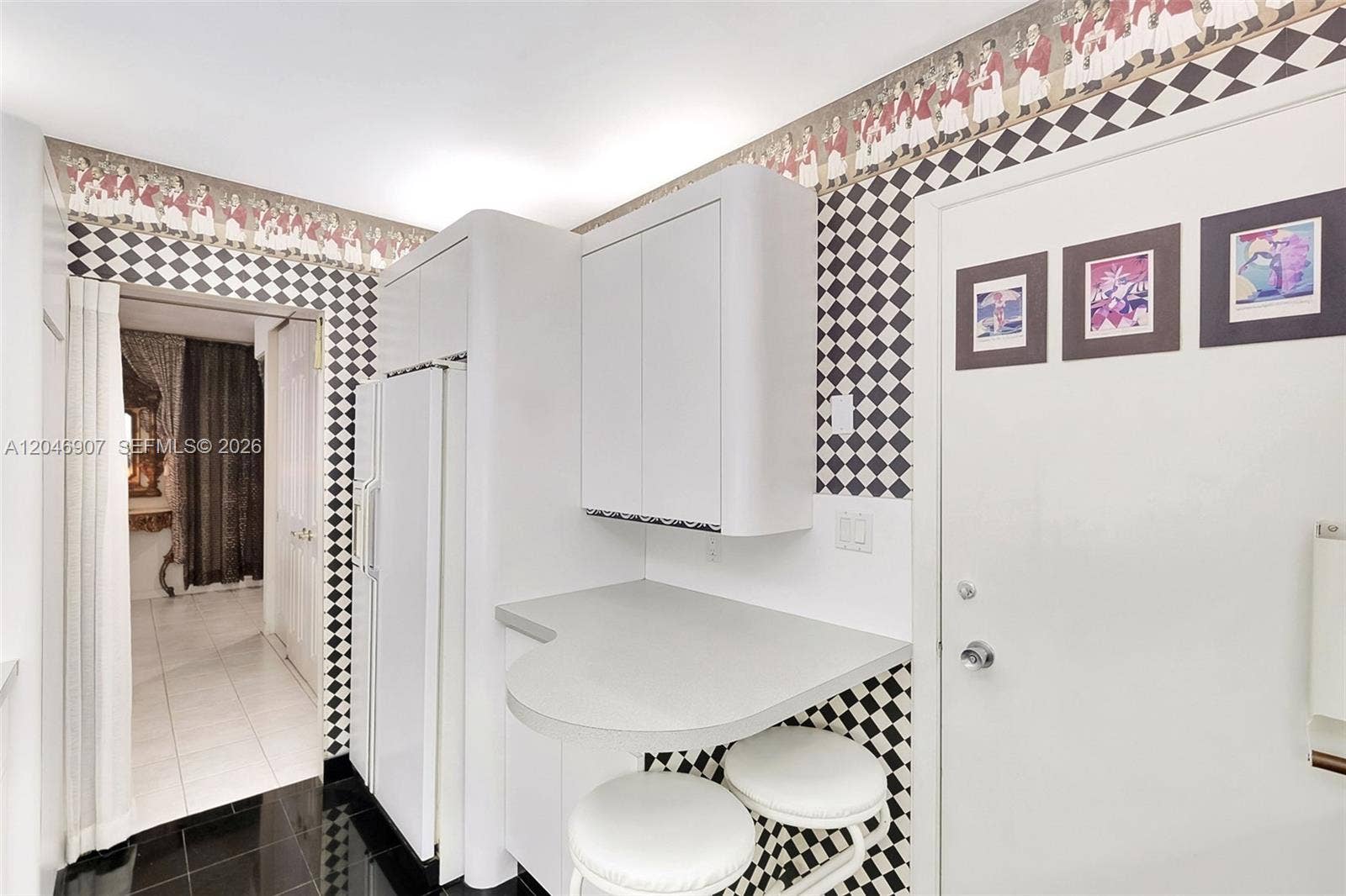 5005 Collins Avenue, #1224, Miami Beach, FL 33140 Hallway Door Right Across From Laundry Room