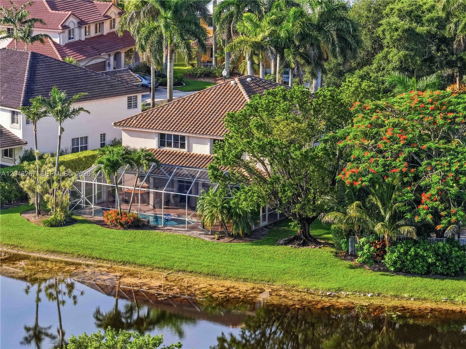 Lush greenery.