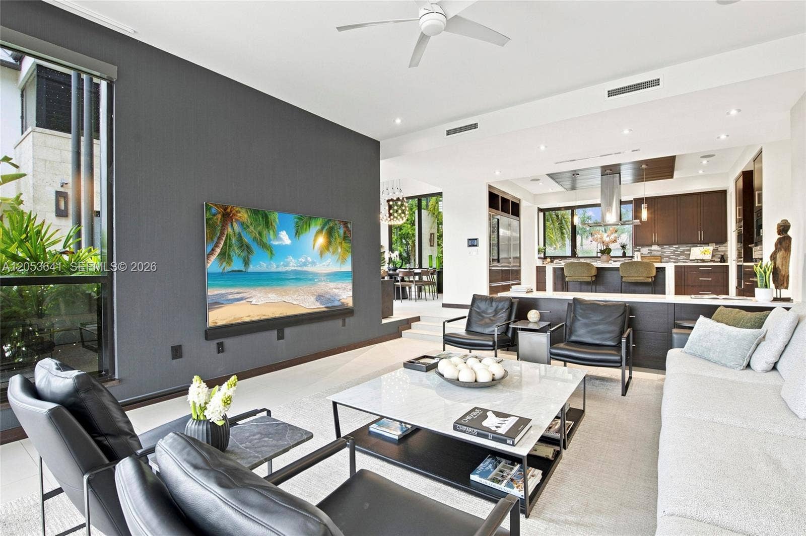 3714 Pine Lake Drive, Weston, FL 33332 sunken family room
