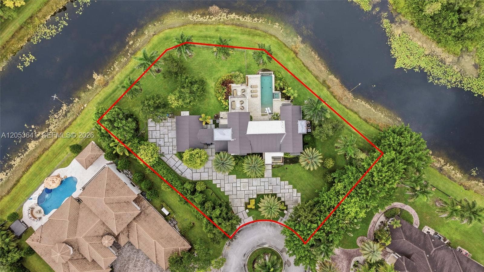 3714 Pine Lake Drive, Weston, FL 33332 Cul de sac lot