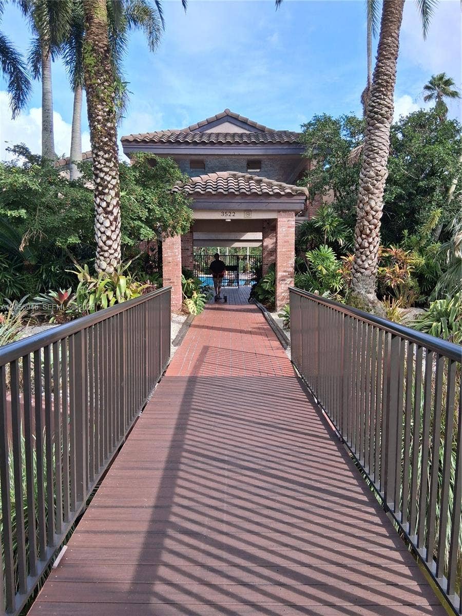 Clubhouse entrance