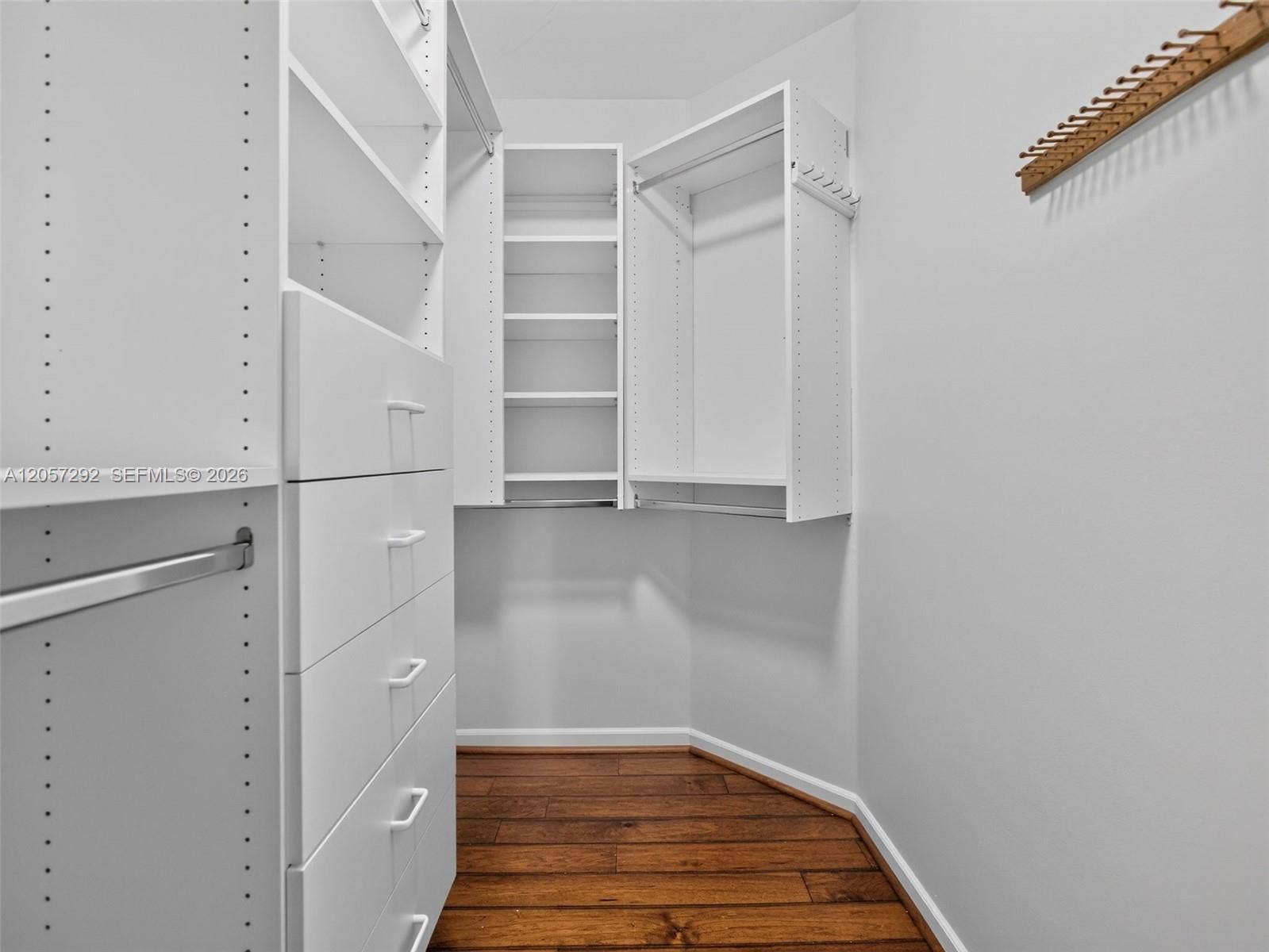 One of two closets in Primary