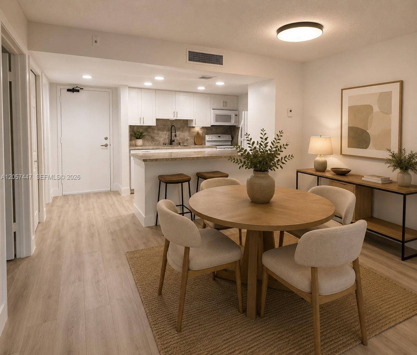 240 Lakeview Drive, #303, Weston, Weston, FL 33326 AI STAGE DINING ROOM