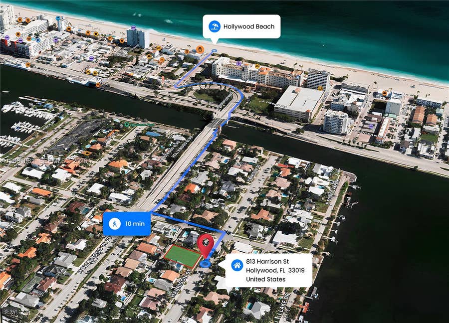 Property photo for 813 Harrison Street, Hollywood, FL