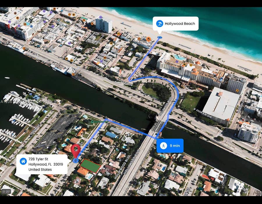 Property photo for 728 Tyler Street, Hollywood, FL