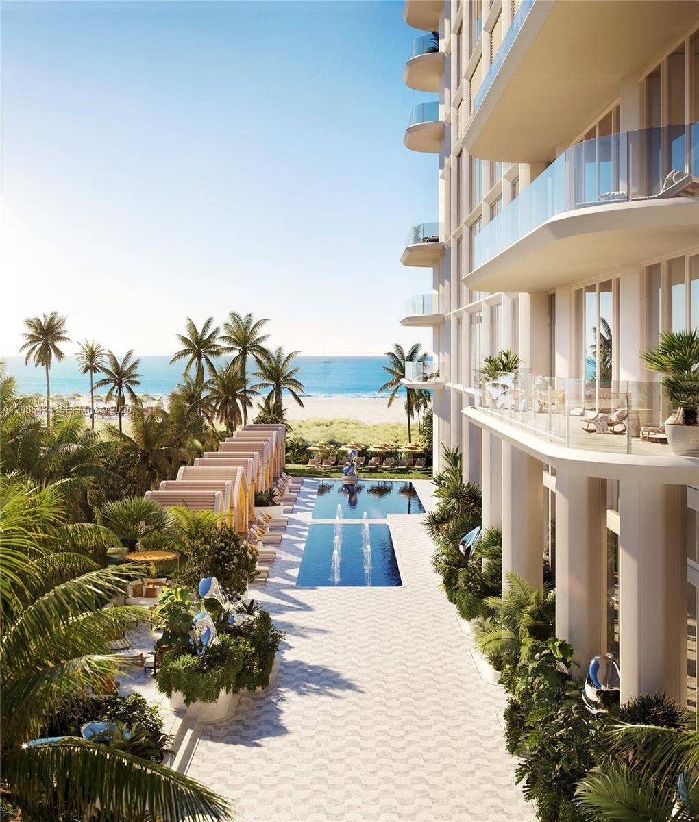 1671 Collins Avenue, #16A, Miami Beach, FL 33139 Artist rendering - digitally created