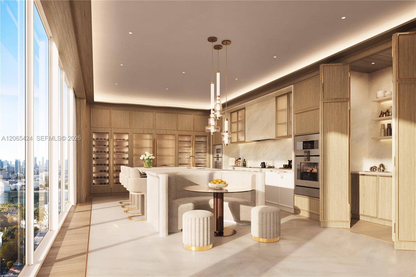 1671 Collins Avenue, #16A, Miami Beach, FL 33139 Artist rendering - digitally created