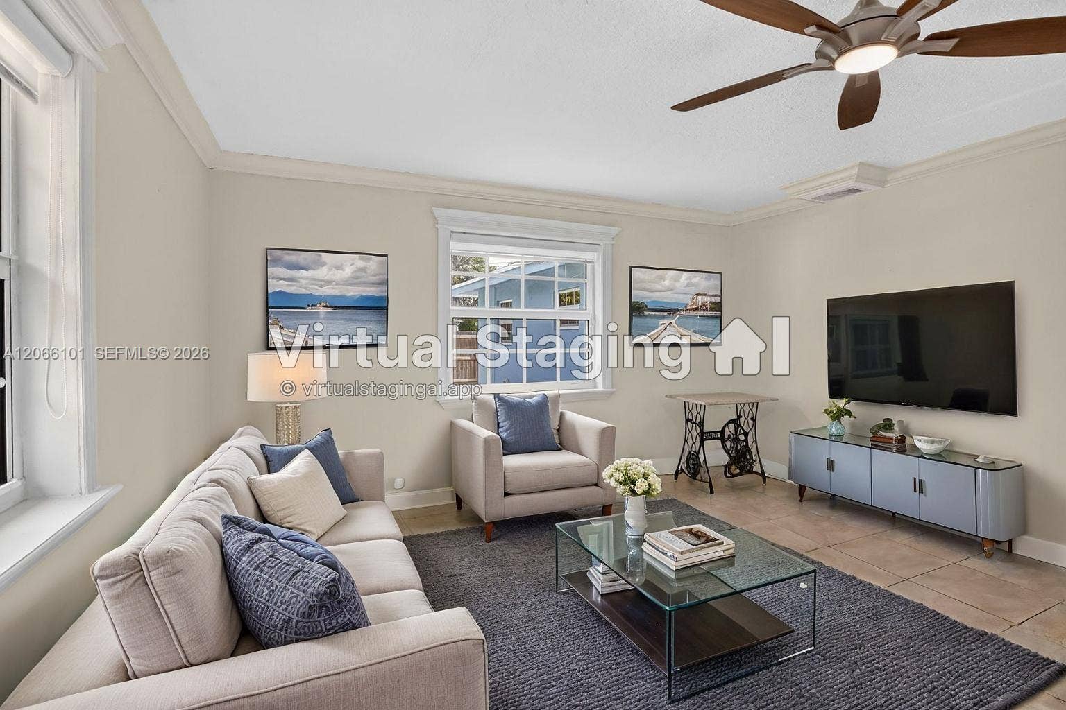 801 Ixora Lane, Plantation, FL 33317 Den Virtually Staged
