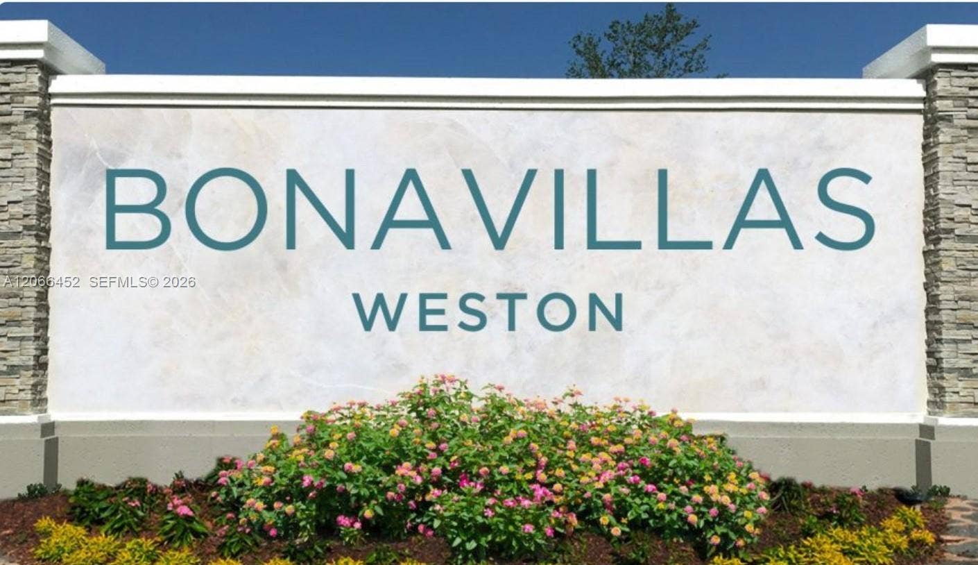 16850 Crestview Lane, Weston, Weston, FL 33326 Bonavillas Monument Sign