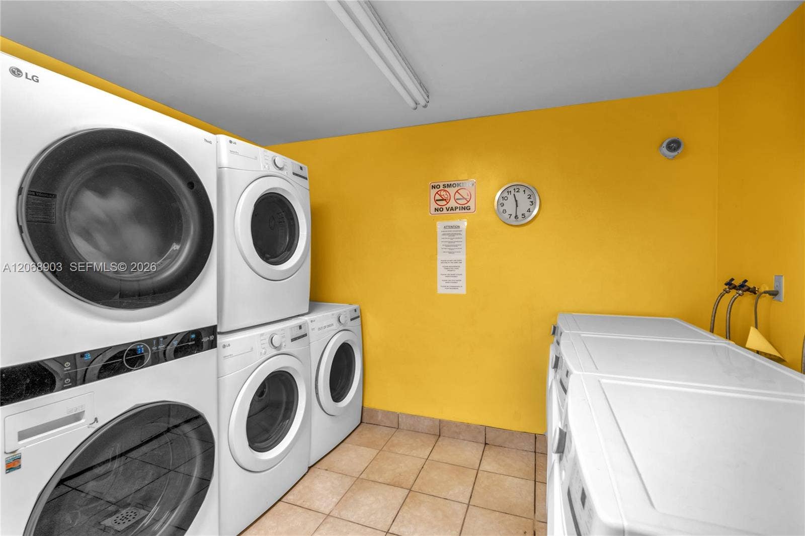 1100 SW 12th Street, #309, Fort Lauderdale, FL 33315 Laundry room for residents