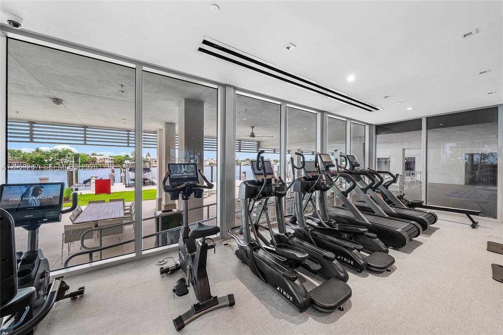 435 Bayshore Drive, #703, Fort Lauderdale, FL 33304 A private, state-of-the-art fitness center featuring premium equipment in an intimate setting.