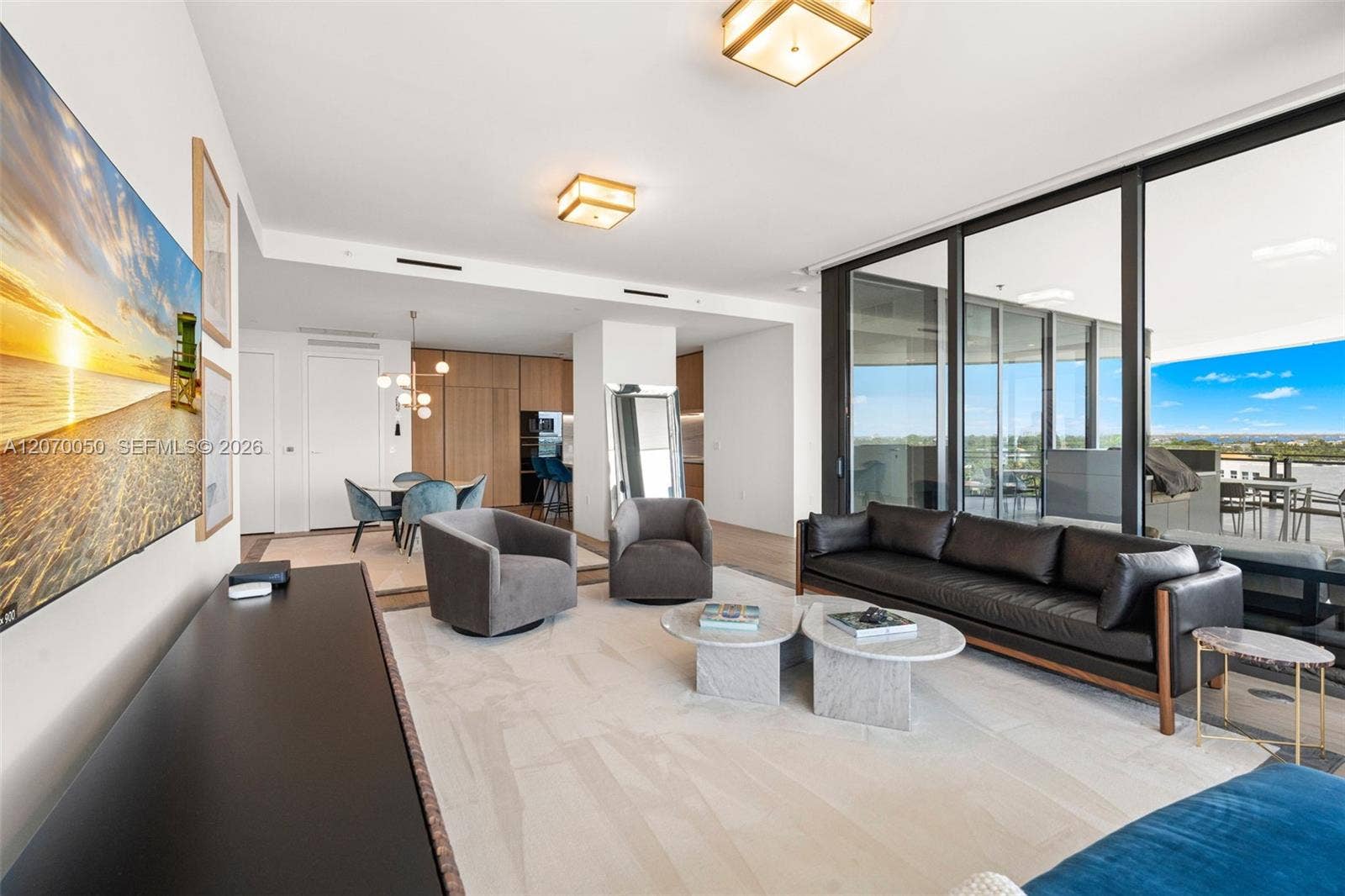 8701 Collins Avenue, #705, Miami Beach, FL 33154 Great Room