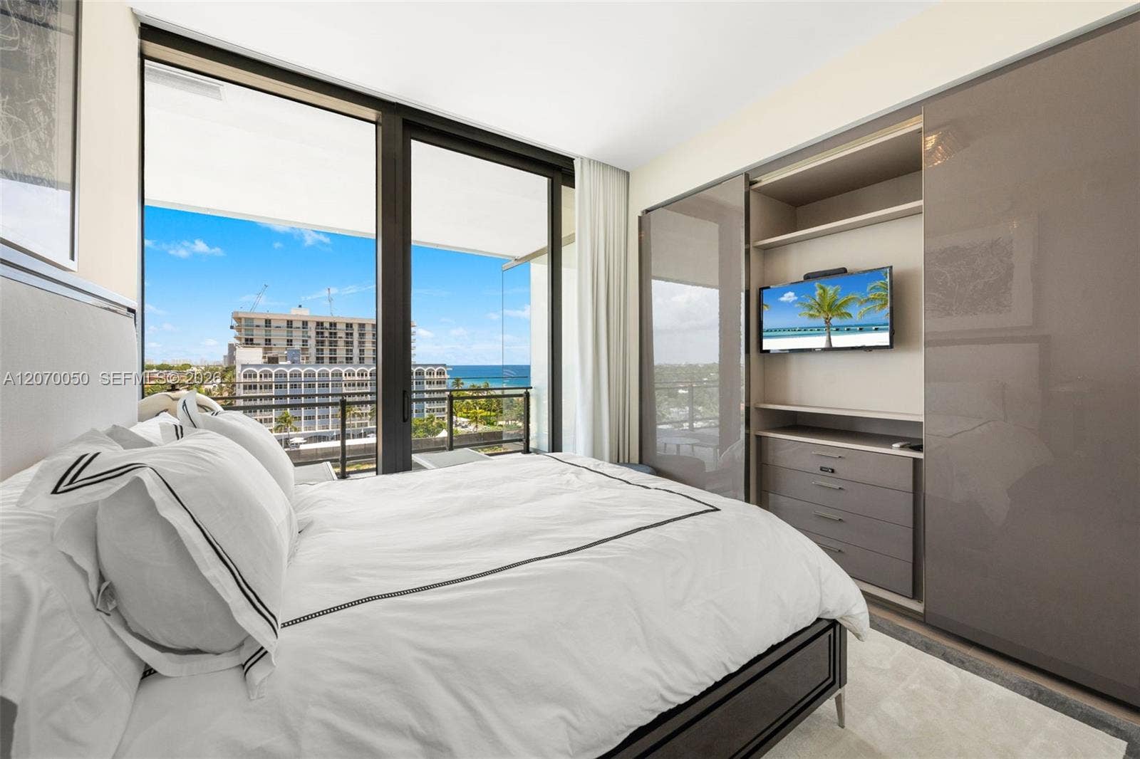 8701 Collins Avenue, #705, Miami Beach, FL 33154 Second Bedroom