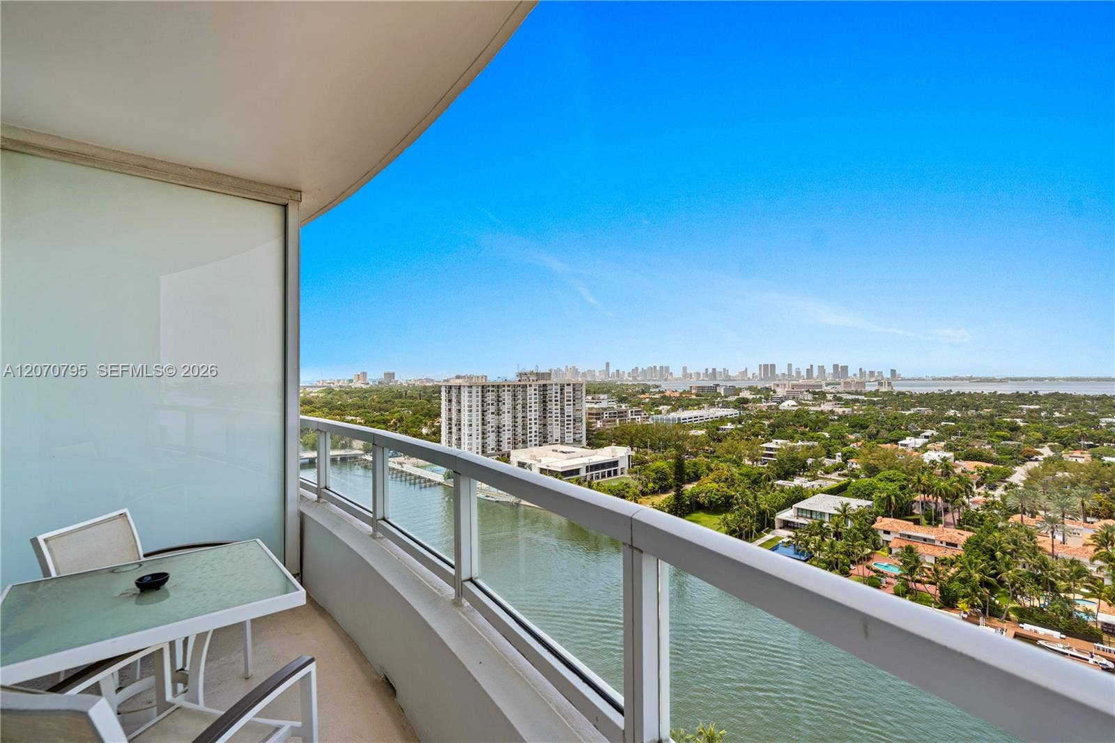 4401 Collins Avenue, #1915/1917, Miami Beach, FL 33140 2nd bedroom/Jr Suite balcony 1917