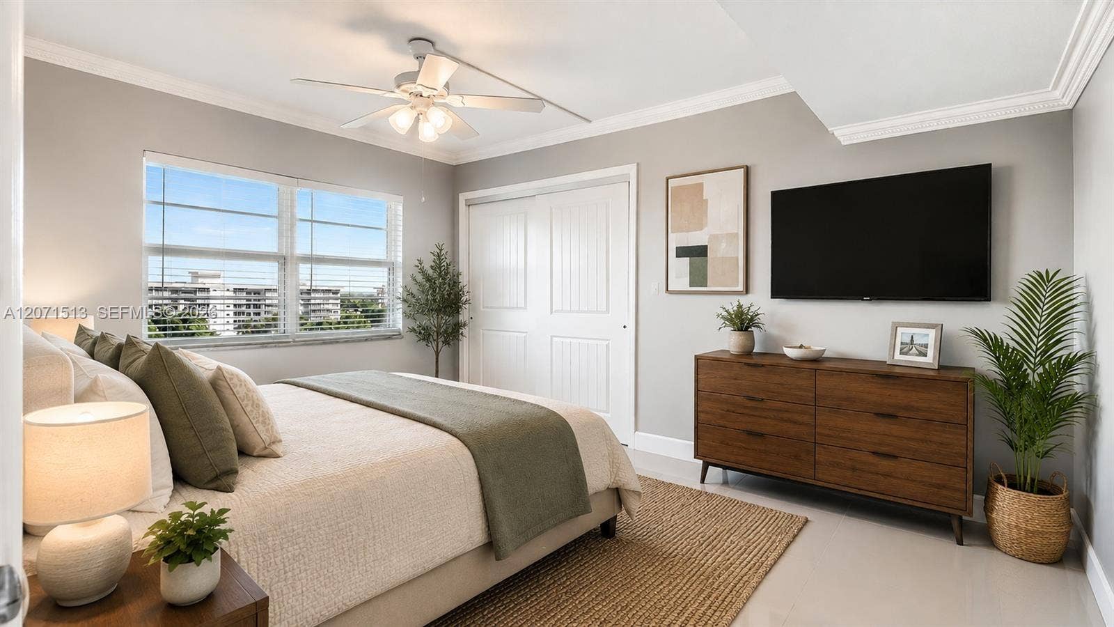 Virtually staged to help you visualize the space and inspire dcor ideas.