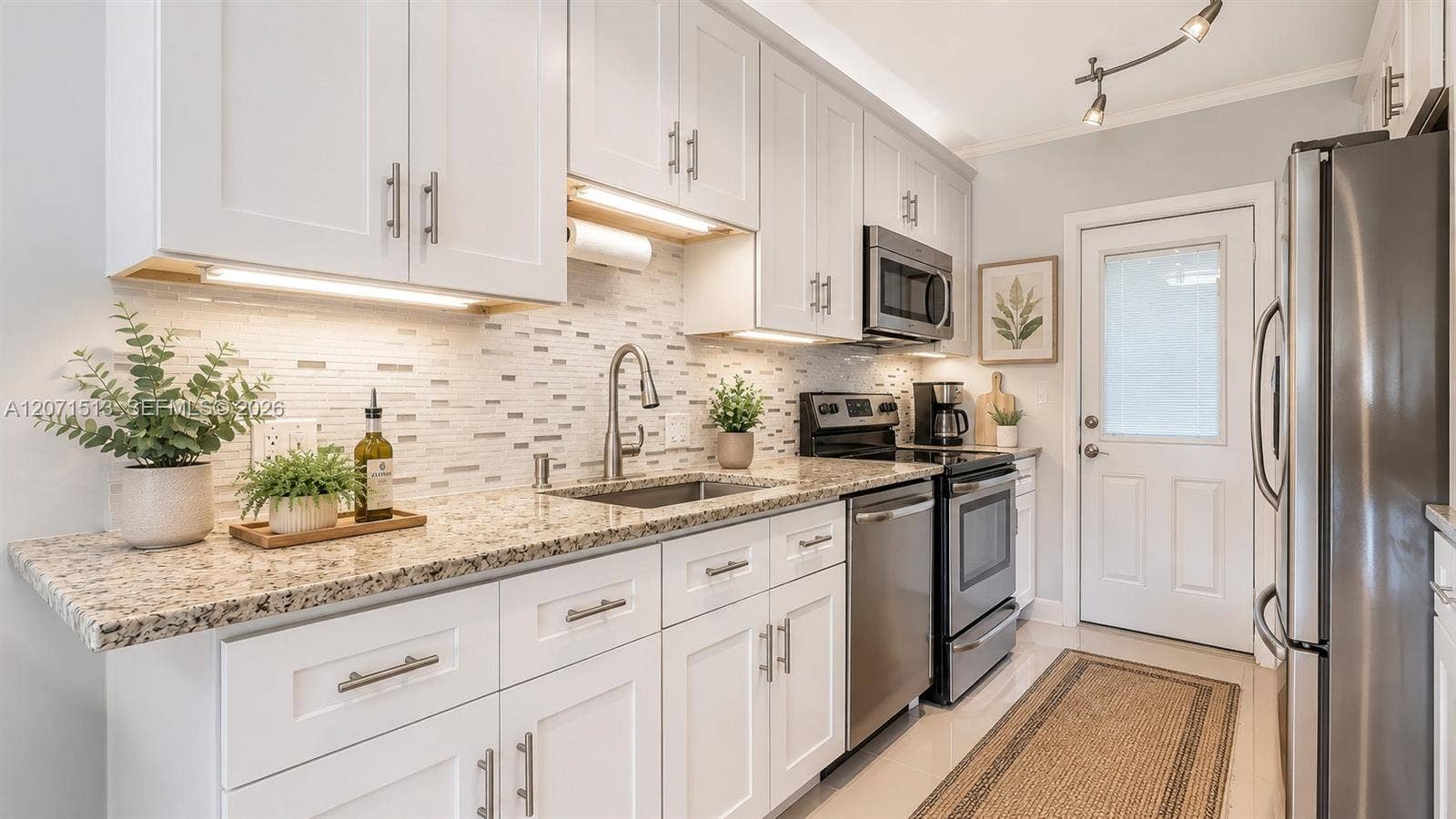 Virtually staged to help you visualize the space and inspire dcor ideas.