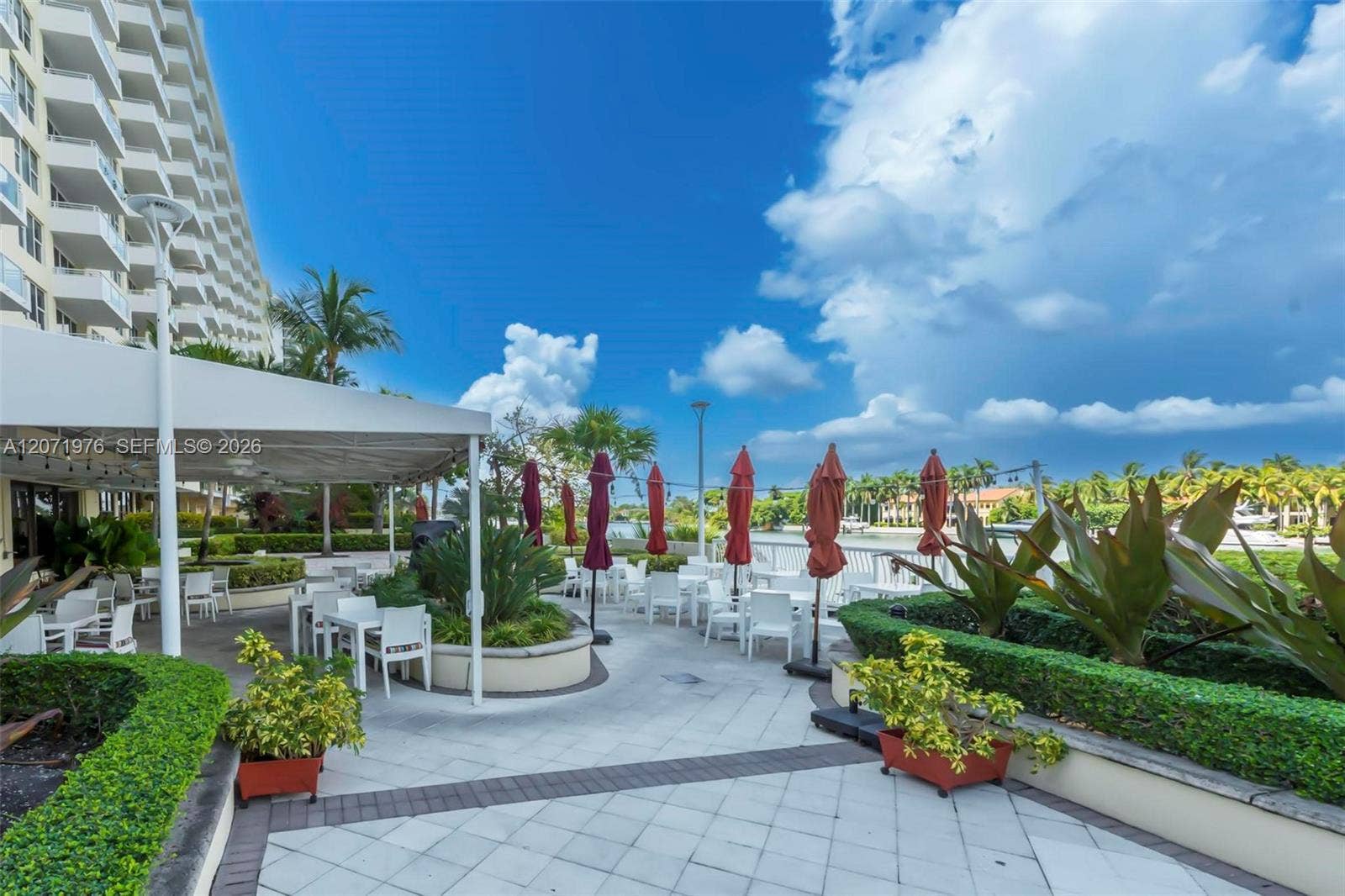 Restaurant Outdoor Dining Section