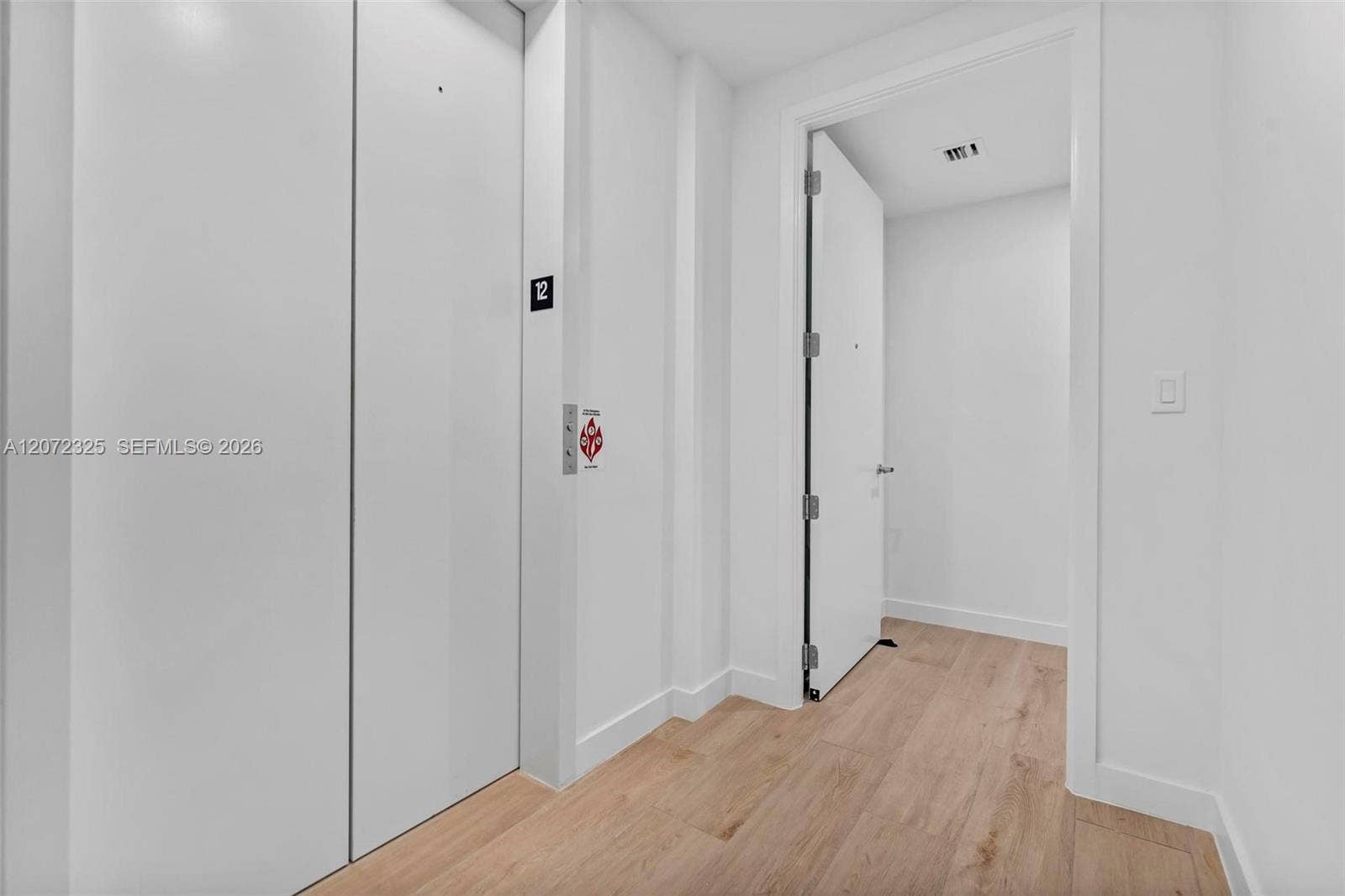 900 N Ocean Boulevard, #1202, Pompano Beach, FL 33062 Private elevator foyer