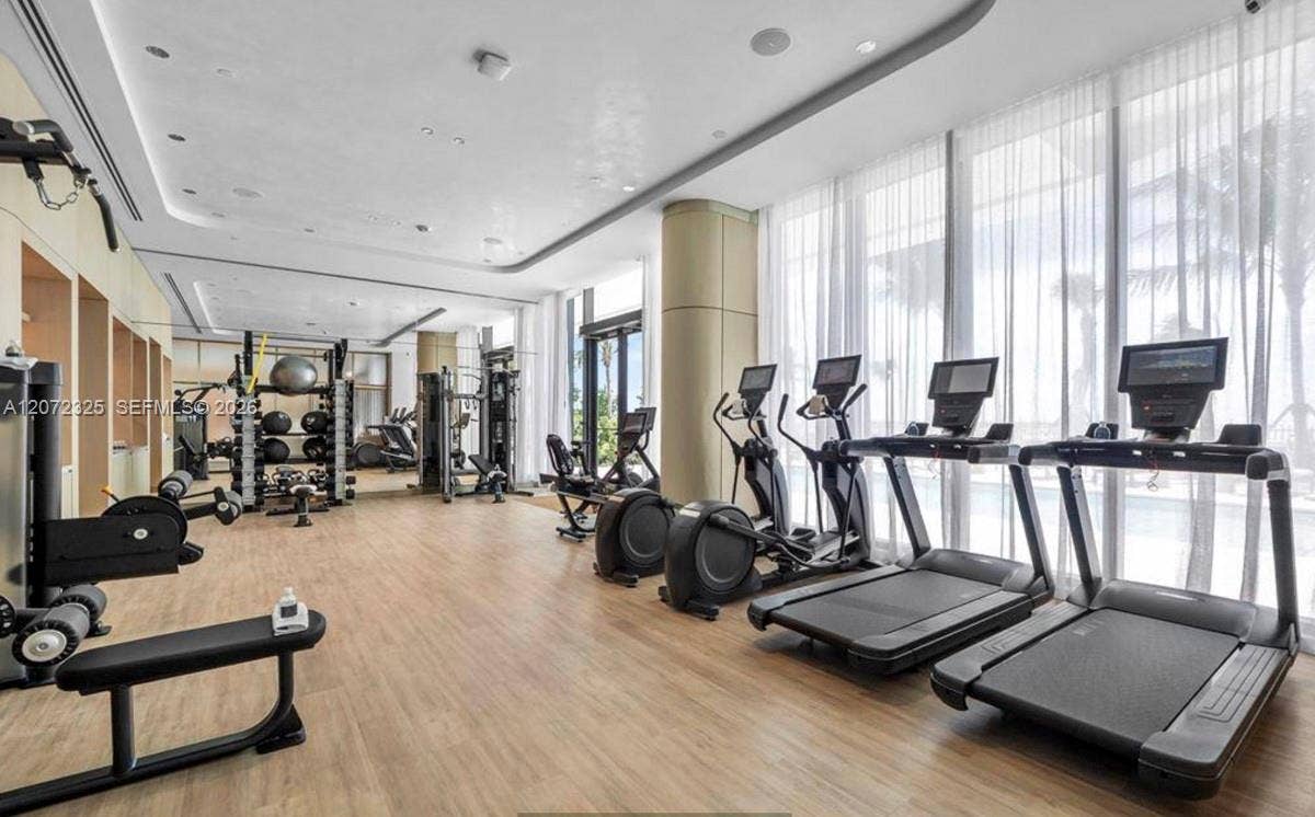 900 N Ocean Boulevard, #1202, Pompano Beach, FL 33062 State-of-the-art fitness equipment