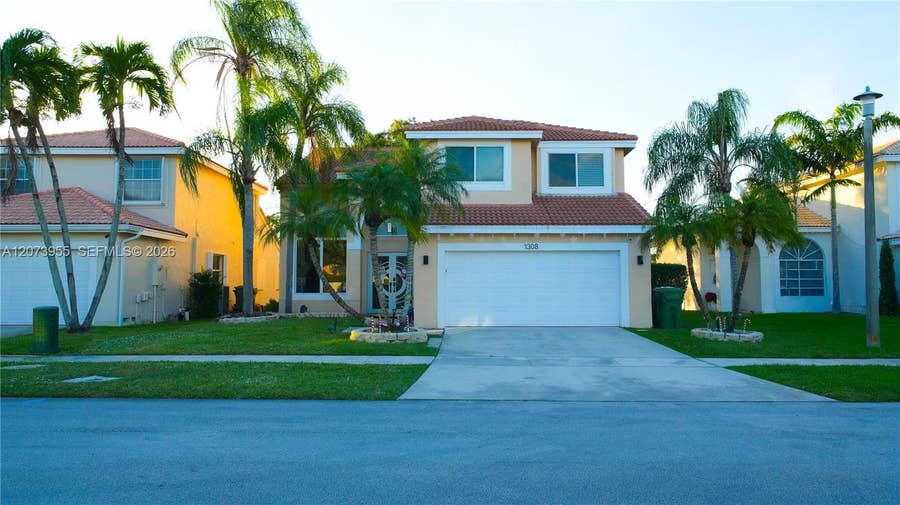 Property photo for 1308 SW 181st Avenue, Pembroke Pines, FL