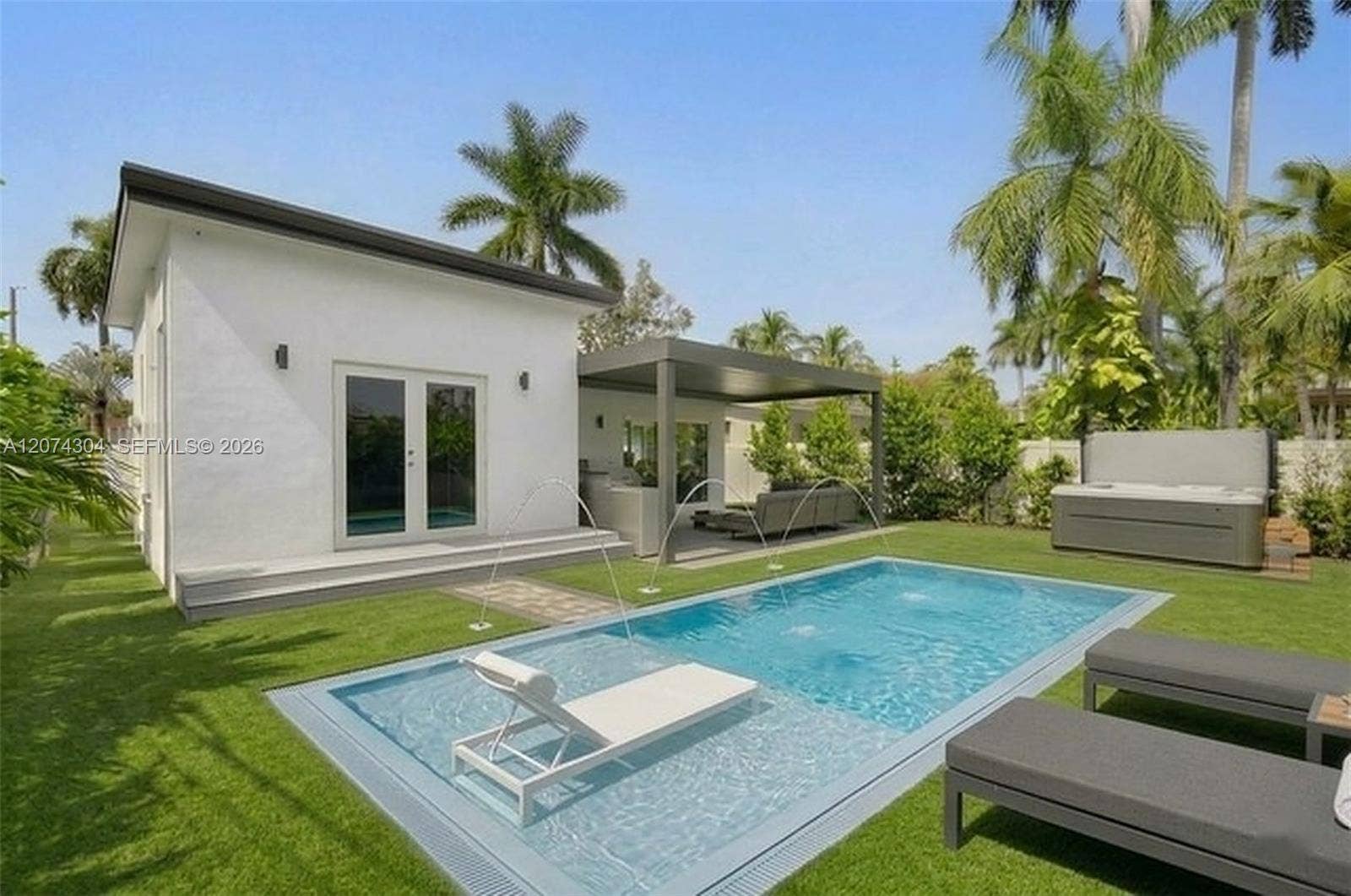 Virtually Added swimming pool