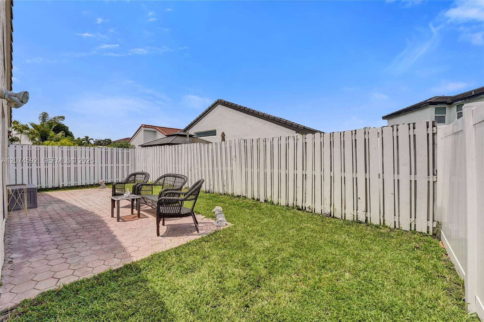 1822 SW 176th Avenue, Miramar, FL 33029 Totally fenced in yard