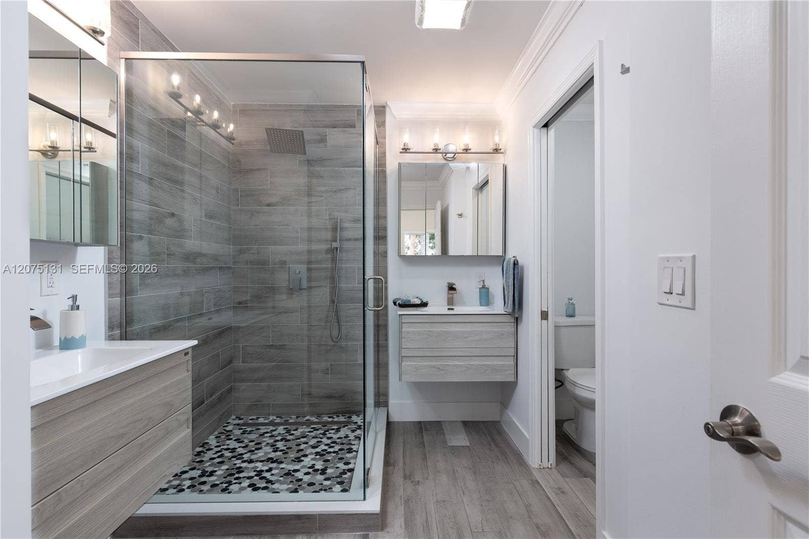 46 Gables Boulevard, Weston, Weston, FL 33326 Remodeled bathroom. Double sinks