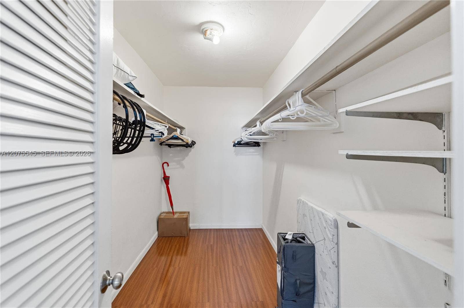 Primary bedroom closet