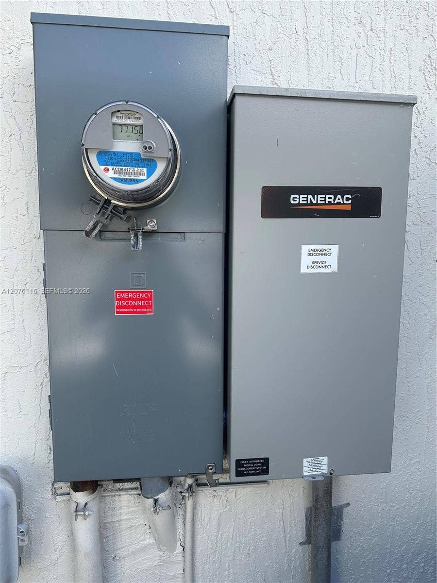 1984 NW 179th Avenue, Pembroke Pines, FL 33029 Generator Electric System