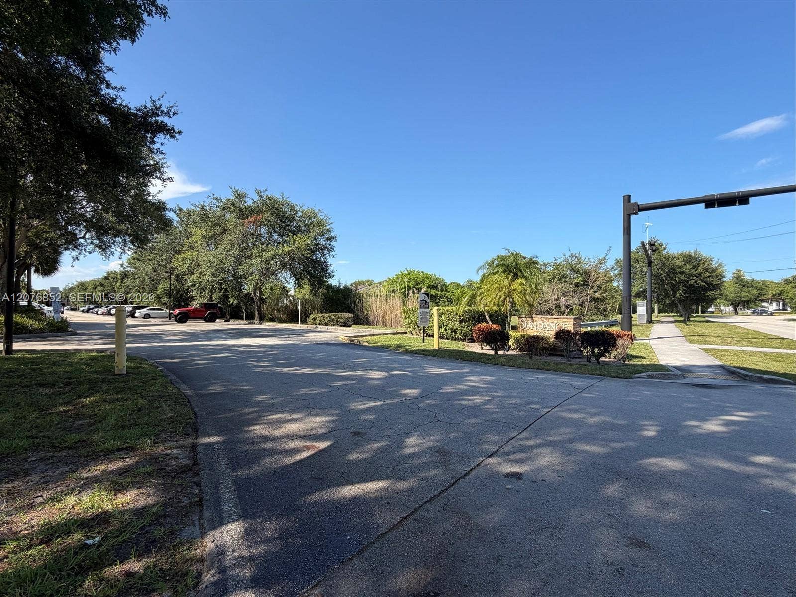 community entrance facing NSU health campus
