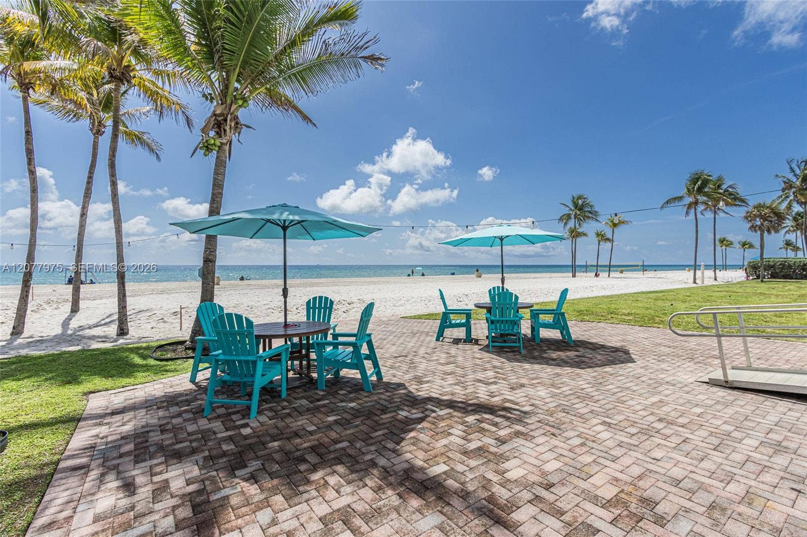 1801 S Surf Road, #2G, Hollywood, FL 33019 building 10 feet from Sand