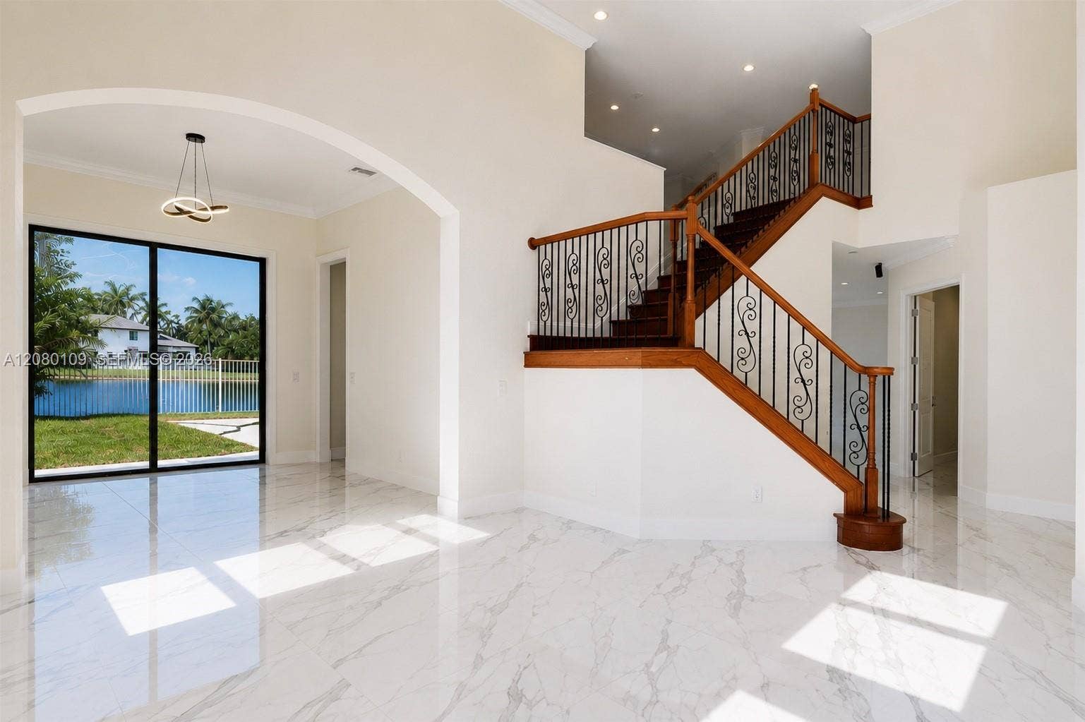 1672 Victoria Pointe Circle, Weston, Weston, FL 33327 Main Living Area & Staircase