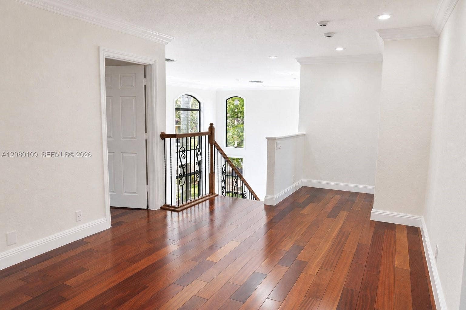 1672 Victoria Pointe Circle, Weston, Weston, FL 33327 Upstairs Den Staircase View