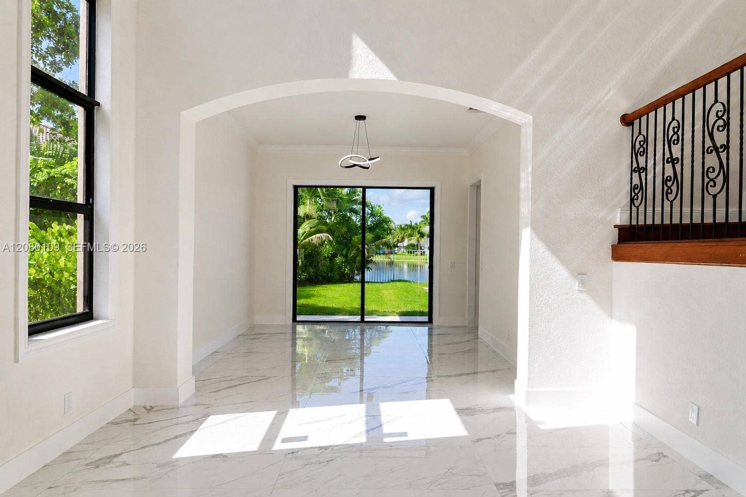 1672 Victoria Pointe Circle, Weston, Weston, FL 33327 Main Living Area Pool View