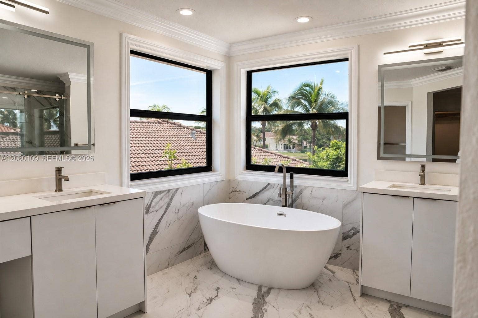 1672 Victoria Pointe Circle, Weston, Weston, FL 33327 Primary Bathroom Main View