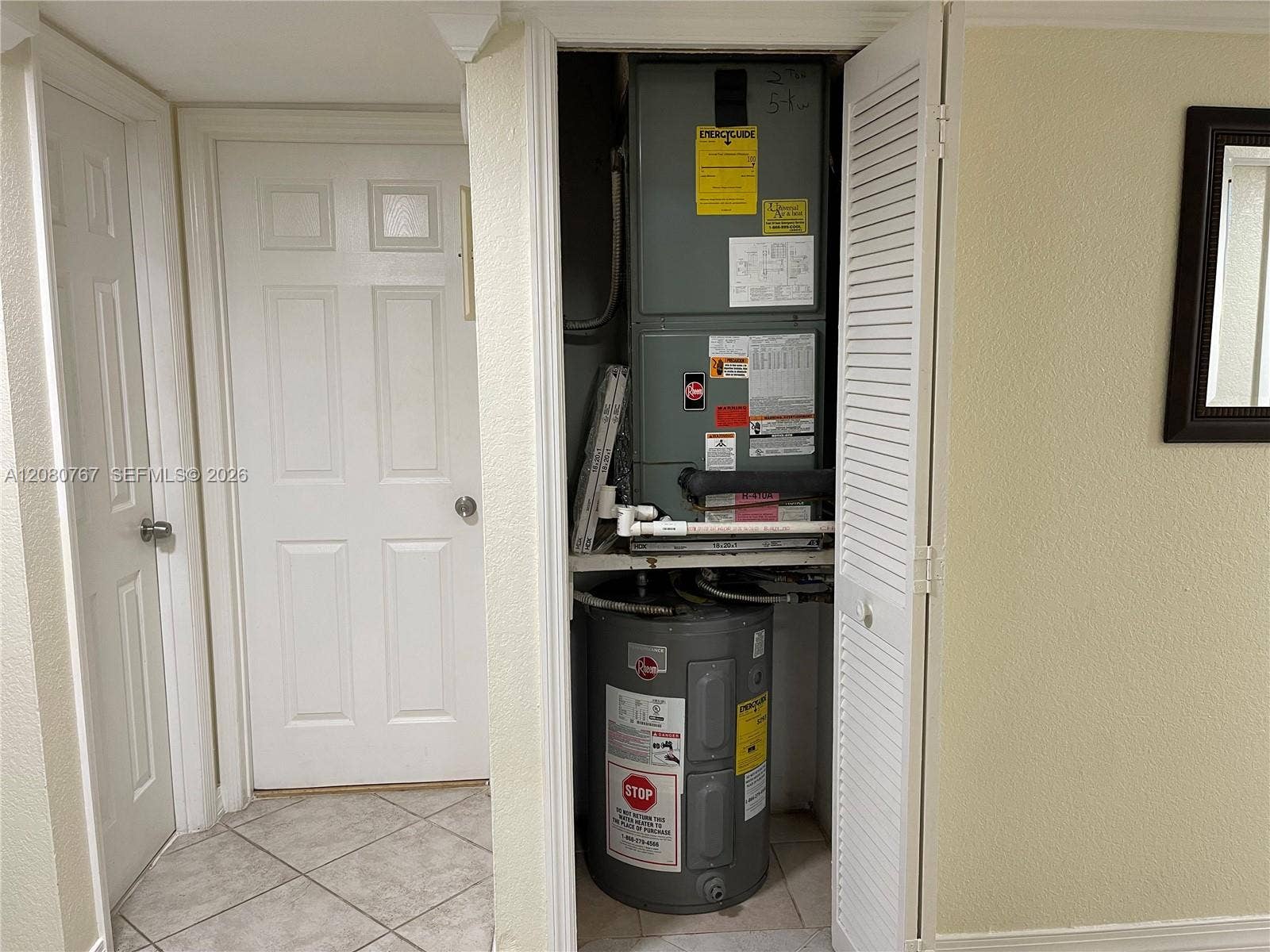 AC Unit & Water Heater Unit