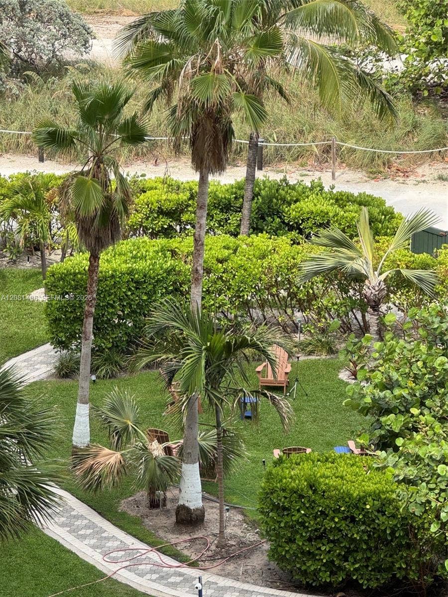 8877 Collins Avenue, #708, Surfside, Surfside, FL 33154 MEDITATION RELAXING AREA WITH ACCESS TO BOARDWALK
