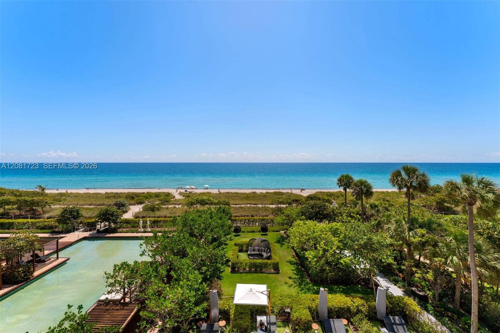 9349 Collins Avenue, #406, Surfside, Surfside, FL 33154 Balcony View