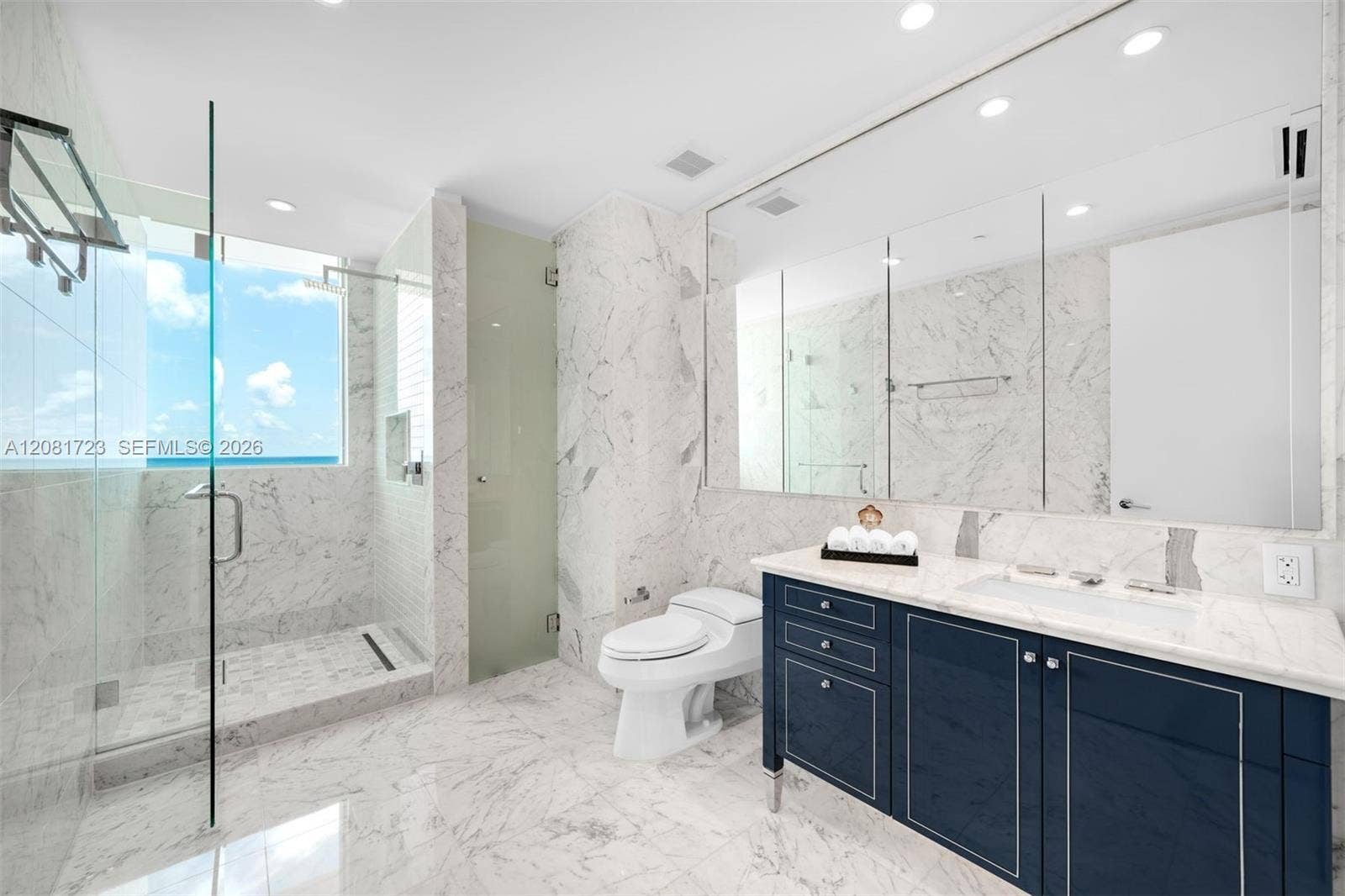 9349 Collins Avenue, #406, Surfside, Surfside, FL 33154 Primary First Bathroom