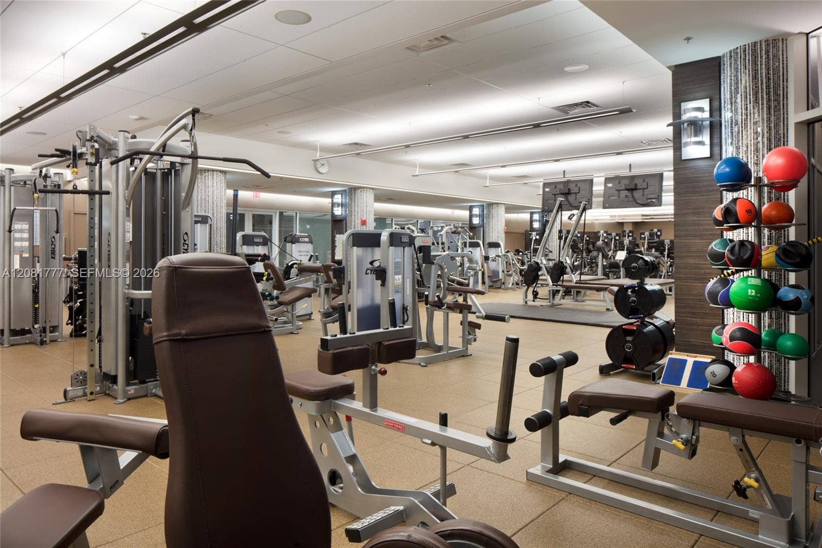 21200 NE Point Place, #1404, Aventura, FL 33180 Gym at the Clubhouse