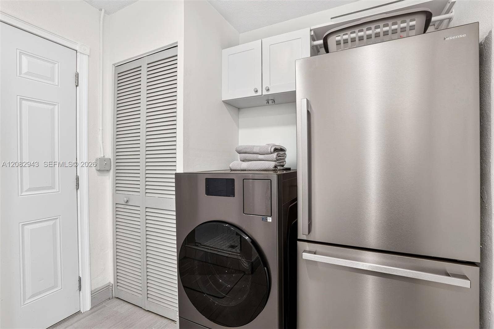 New Laundry and Refrigerator