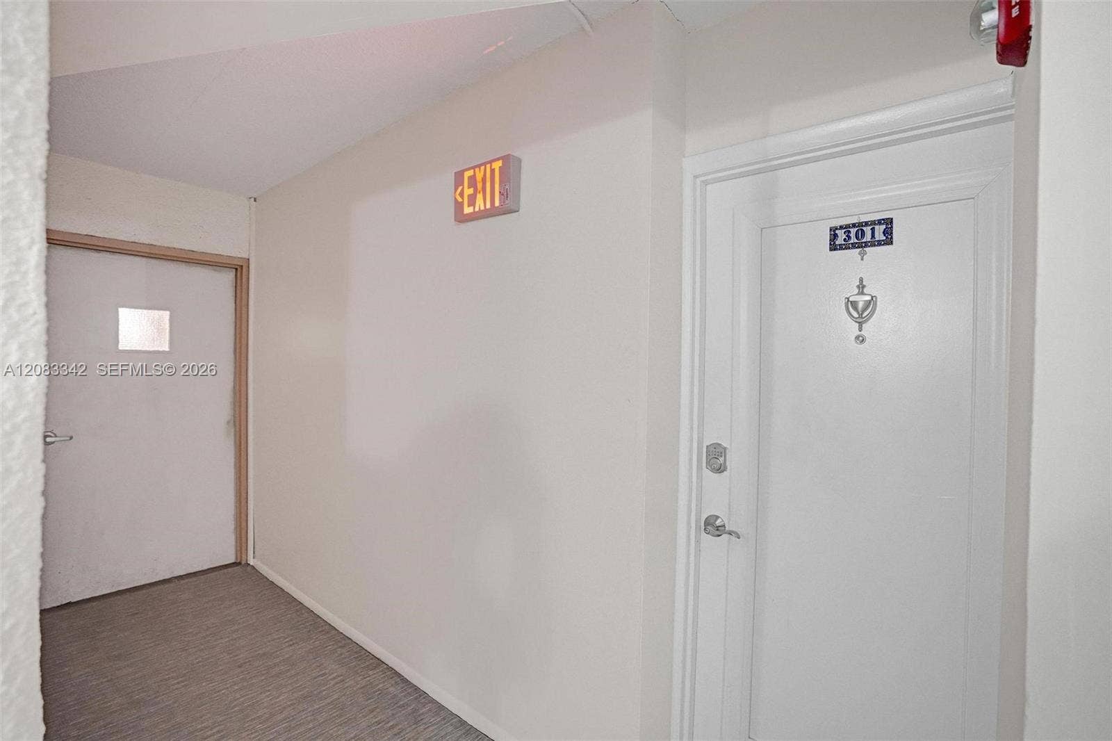 95 N Birch Road, #301, Fort Lauderdale, Fort Lauderdale, FL 33304 Front Door on 3rd floor
