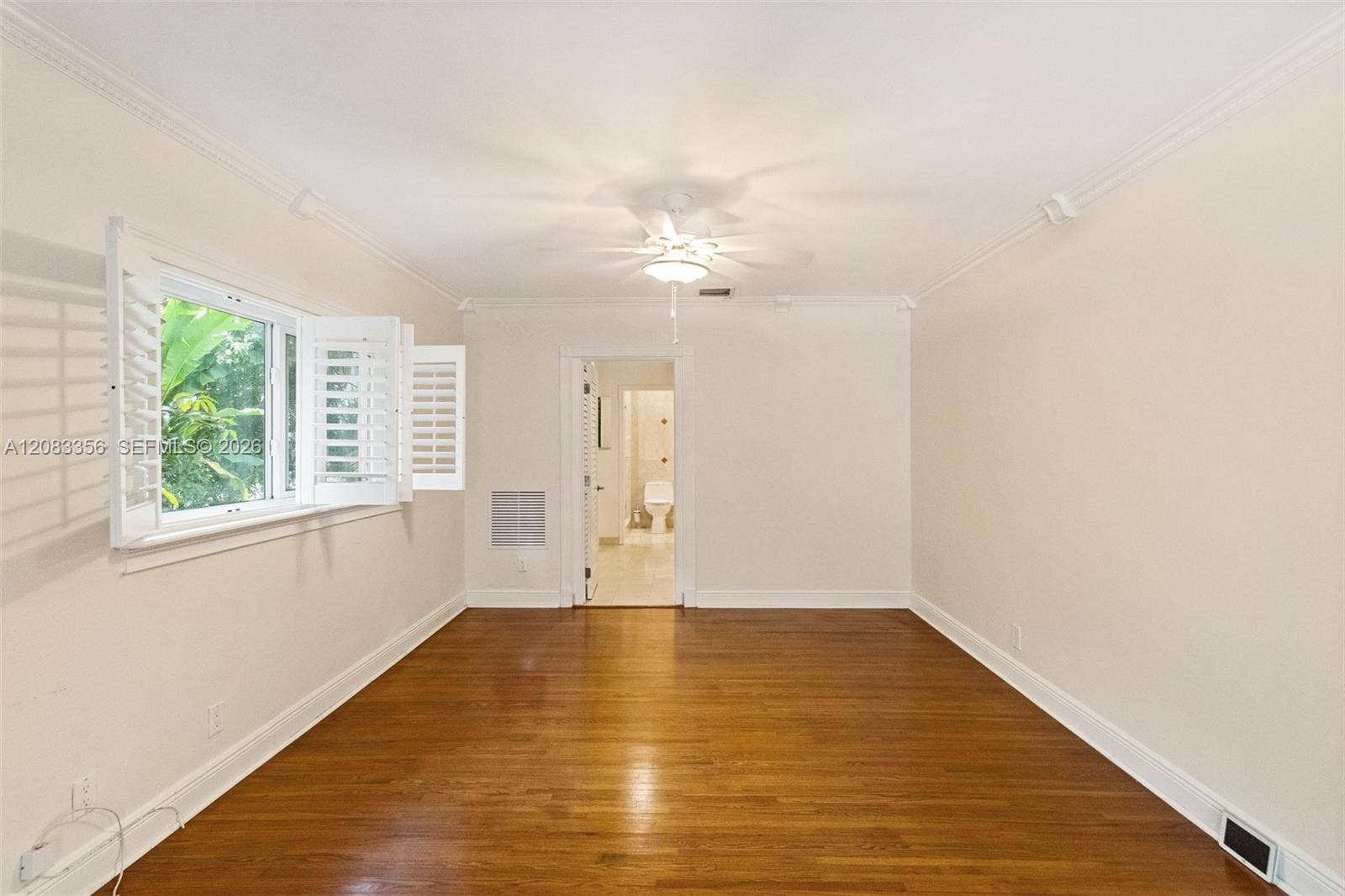 Wide Angle Primary Bedroom