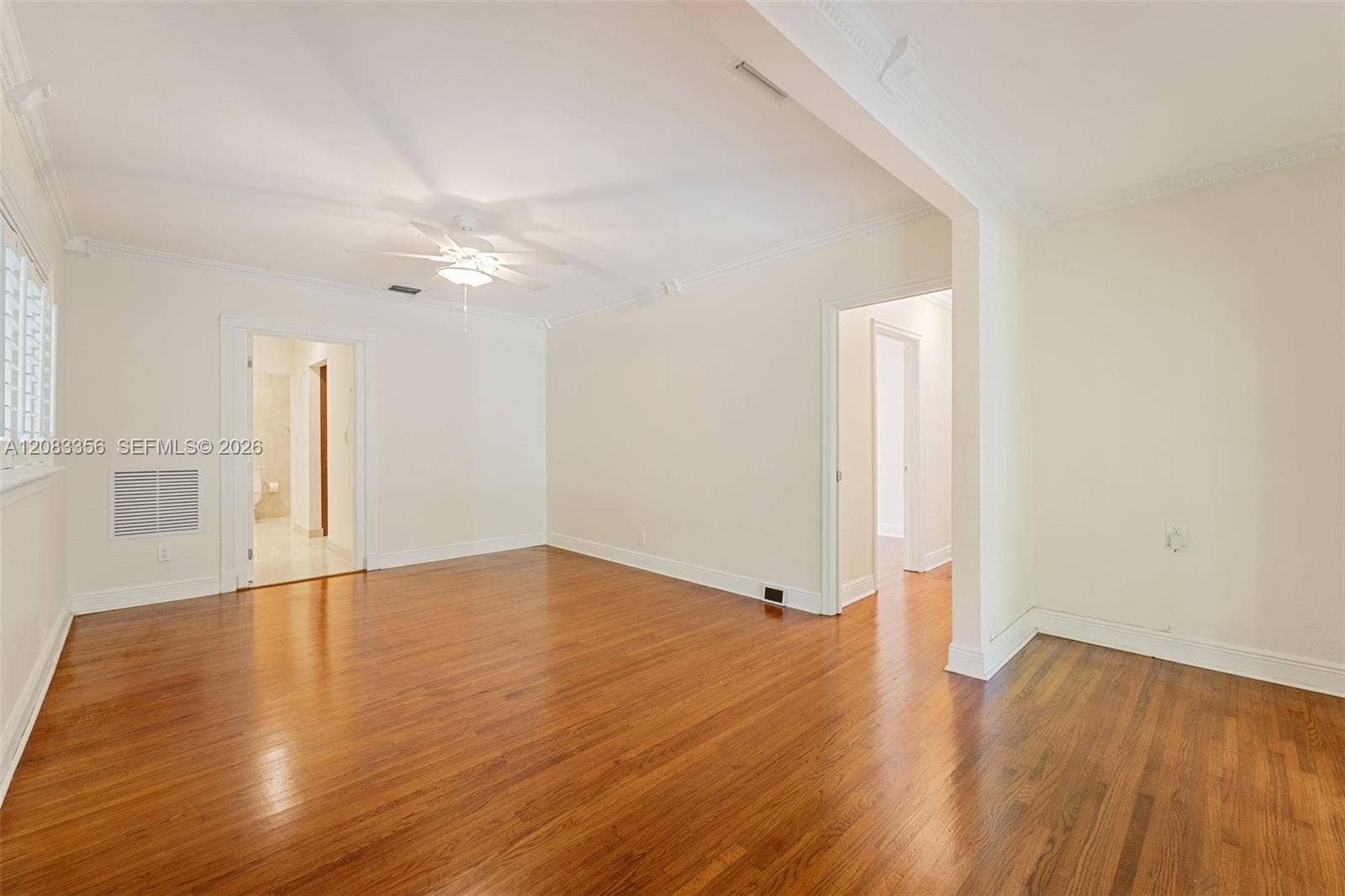 Wide Angle Primary Bedroom