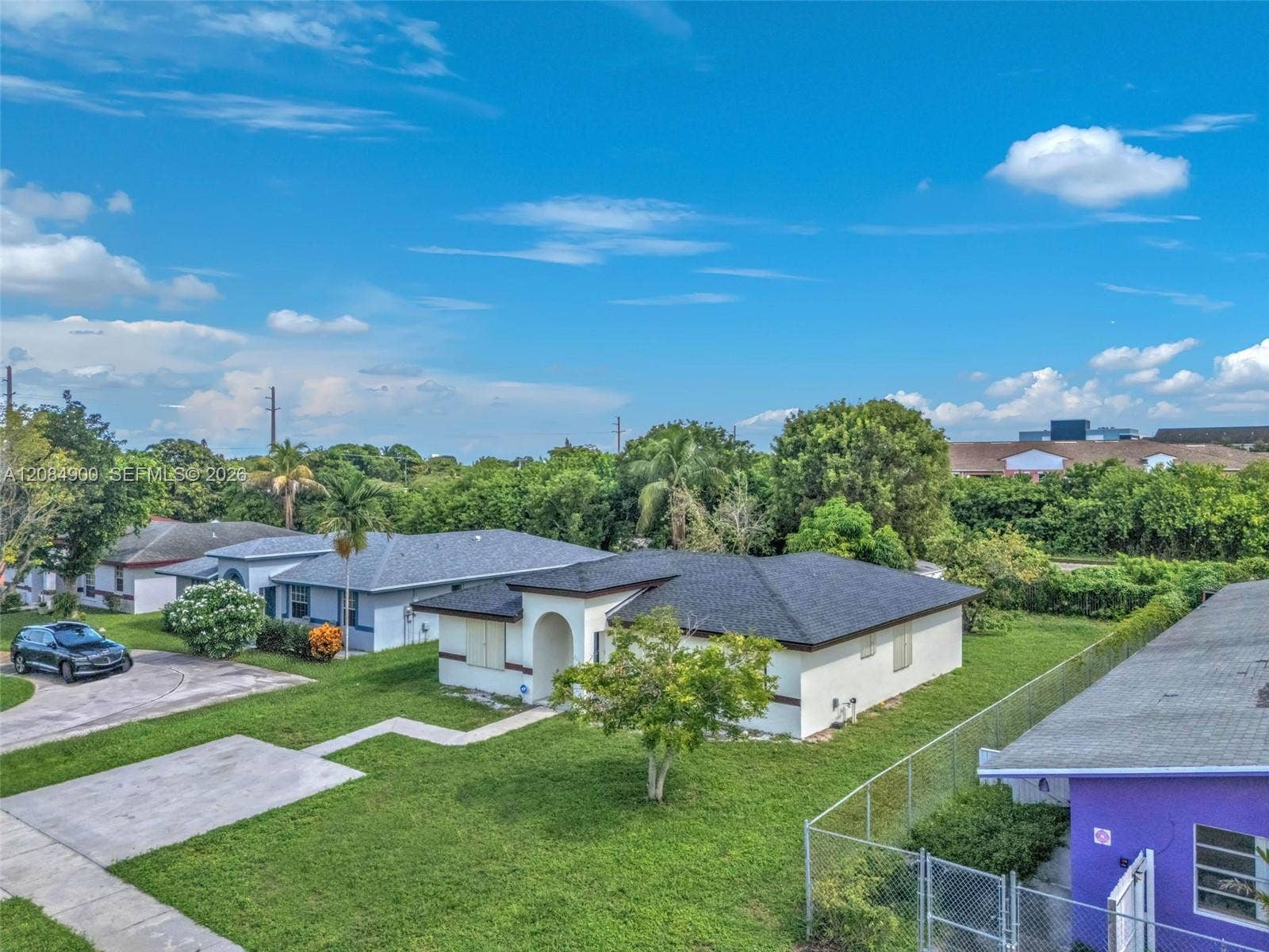 370 NW 14th Street, Pompano Beach, FL 33060 Ariel View of Front