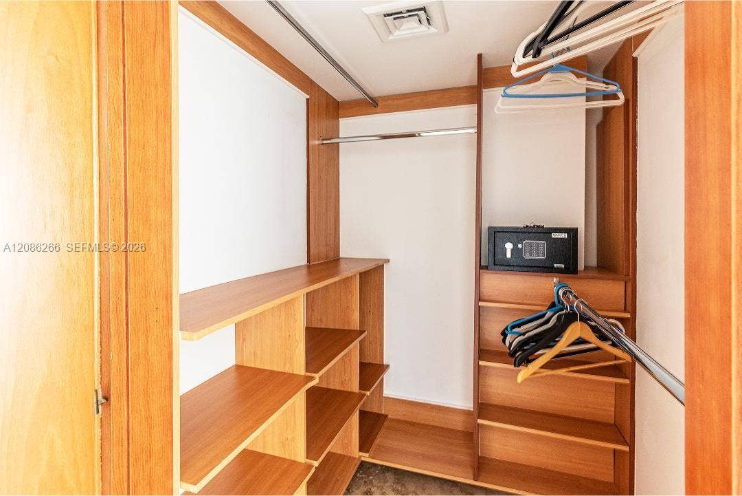 Surfside, FL 33154 Master walking closet