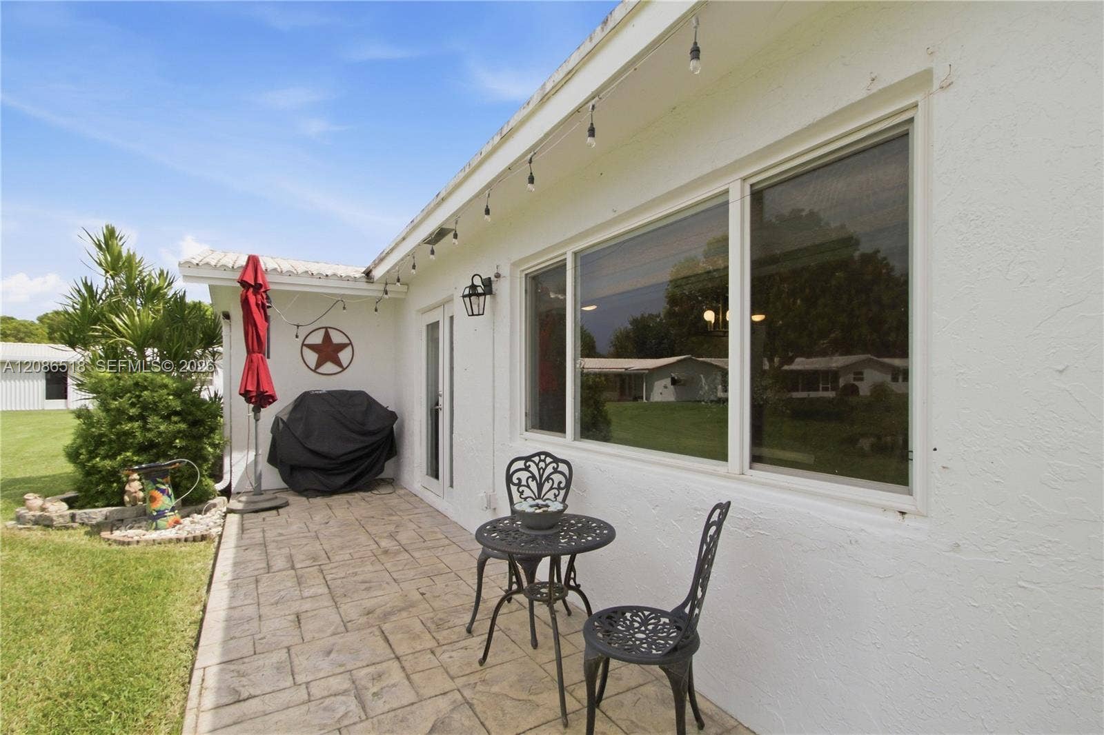 BACK PATIO ON THE LAKE