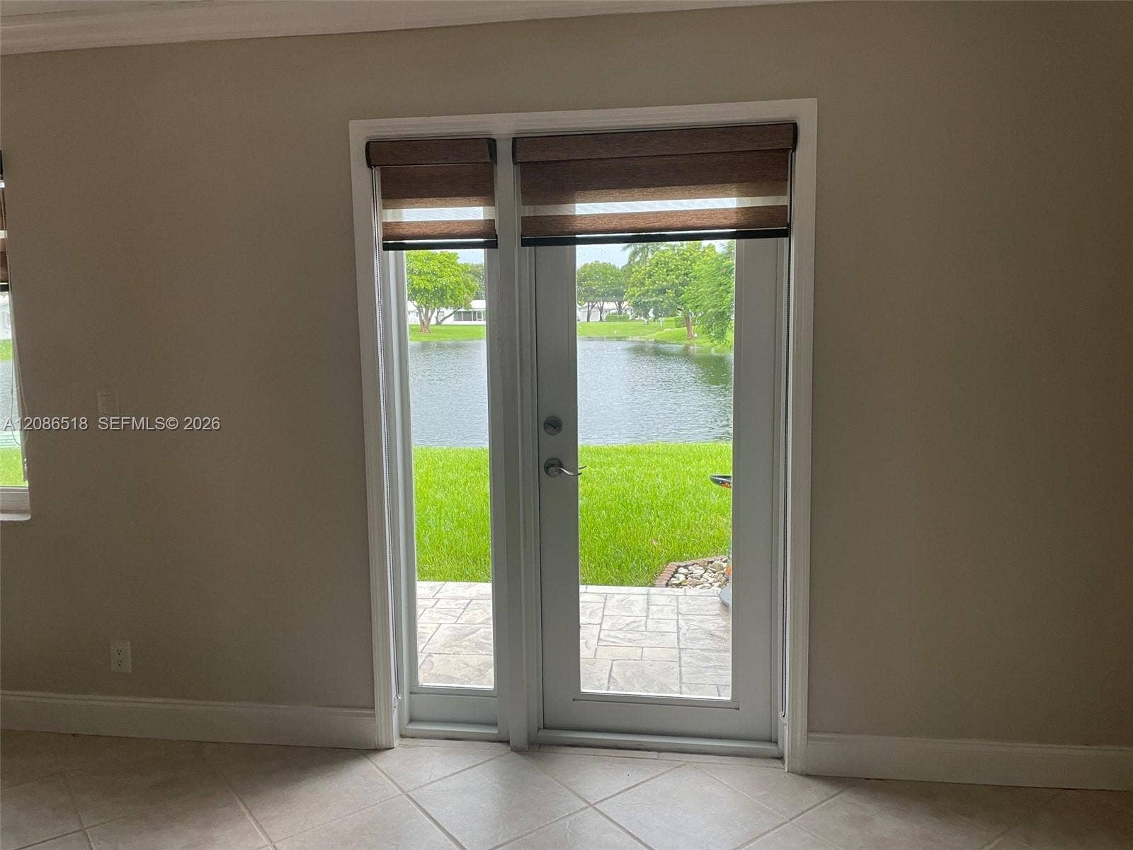 BACK DOOR TO LAKE