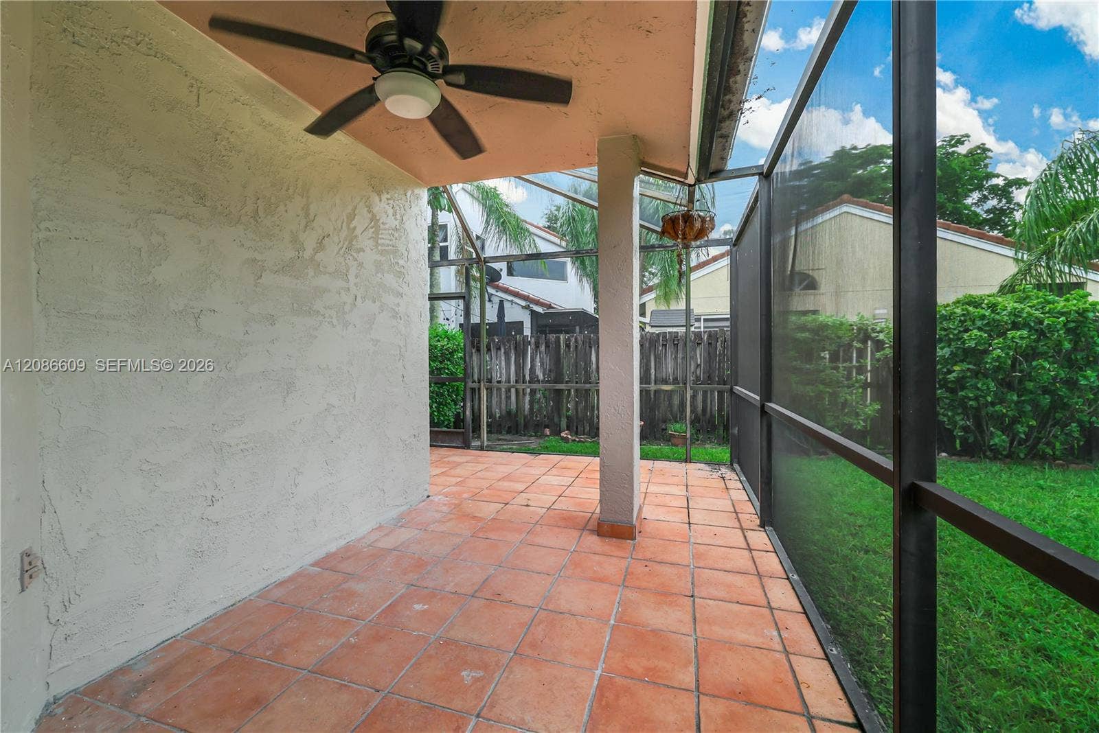 1290 Seagrape Circle, Weston, Weston, FL 33326 Screened patio.
