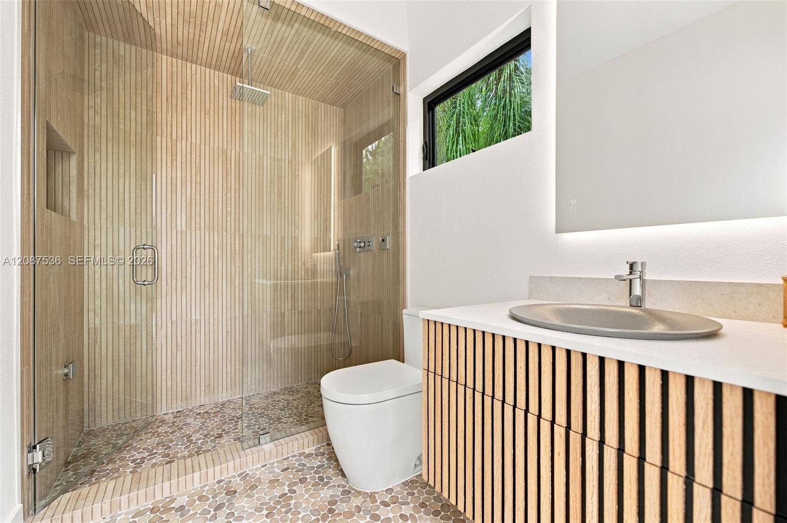 8920 SW 96th Street, Miami, FL 33176 Cabana bathroom with steamer